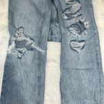 PacSun Lightwash Boyfriend Distressed Jeans Photo 4