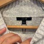 joe's jeans NWT  merino wool cotton blend grey cable knit sweater Photo 5