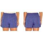 Three Dots [] Periwinkle Blue Cotton Gauze High Rise Elastic Waist Shorts Sz XXL Photo 1