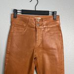 L'Agence NWOT‎  Peyton Coated Skinny Jeans High Rise Double Waistband 25 Photo 2