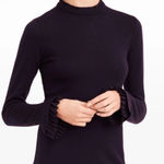 Club Monaco Fidelma Sweater Dress XS Purple Photo 1