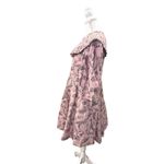 Sindiso Khumalo Net Sustain Pleated Cotton Dress, size 10 NWT Pink Photo 1