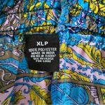 Tolani  Blue Lavender Print Palazzo Wide Leg Pants size XLP Petite Photo 7