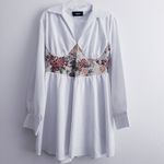 Cider Mini Upholstery V-Neckline Corset Dress Photo 1