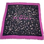 Coach Signature Horse And Carriage Camouflage Print Oversized Square Scarf Wrap Photo 3