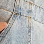 PacSun  FADED ACID VINTAGE WASHED DOUBLE BUTTON WAISTED MOM JEANS L Photo 5