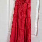 Princess Polly  Chavez Tie Strap Tiered Maxi Dress Photo 3