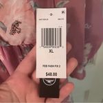 As You Wish AS U WISH Junior’s Mauve Pink Floral 3/4 Sleeve Tie Back Surplice Mini Dress Photo 8