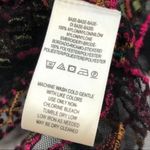 Anthropologie Maeve Black Sheer Ruffle Embroidery Stripes Top Blouse Small Photo 8