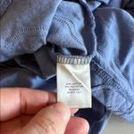 Christopher & Banks Christoper & Banks 3/4 Sleeve Ripple Textured Boatneck TShirt Blue Size Large Photo 5