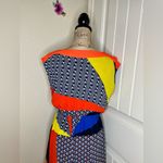 Jealous Tomato NTM:  Retro Look Colorblock Design Sleeveless Dress Sz M Photo 8
