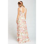 Show Me Your Mumu  Ava Maxi Dress Lily Lady‎ floral leafs size L Photo 1