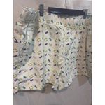 Magellan outdoors Magellan Mardi Gras Shorts Purple Green Yellow Mask Fleur de Lis UPF 50 XXL Photo 2