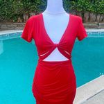 SheIn Red Night Out Dress Photo 2