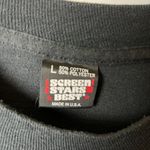 Vintage 90s Humor Graphic Roadkill Cafe Shirt Single Stitch Black Large USA Photo 3