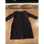 Doncaster  Black Mini Shift Dress 3/4 Sleeve Formal Business Office Classic 14 Photo 5