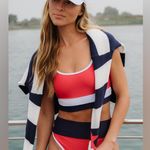 Beach Riot  Emmy Bottom Americana Colorblock, BRAND NEW, Size Small, $98 Photo 1