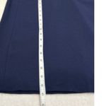Talbots  Navy Blue Sheath Shift Short Sleeve Stretch Work Business Casual Size 14 Photo 6