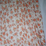 Free People  boho ditsy floral White Pink Crochet Lace Hippie Top Photo 1