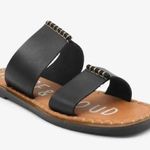 Musse & Cloud  Black Leather Sandals Photo 2