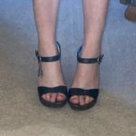 Black And Brown Studded Heels Size 8 Photo 3