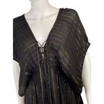 Open Back Tie Waist Slit Party Evening DARK ANGEL V Photo 2