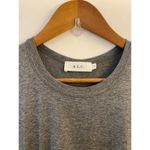 ALC Sally Ruched Short Sleeve T Shirt Dress in Heather Gray Soft Small EUC Photo 4