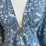 Princess Polly  Blue Floral Orta Mini Dress Size US 4 NEW Photo 8