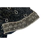 Laurence Kazar NWT Vintage  100% Silk Sequin Beaded Floral Evening Jacket Size S Photo 7