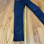 Flog Shely Navy Blue Faux Snake Skin Print Slim Leg Pants Size 24 Photo 7