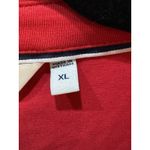 Vineyard Vines New  Polo Shirt‎ Women Red Striped Oversized Jersey Size XL Photo 5