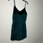Capulet  jade tiger stripe mini dress size large Photo 10