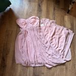 Birdy Grey  Grace Convertible Chiffon Dress In Rose Quartz Photo 3