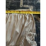 Vintage 1980s David Rose Beige Lace Tunic Top & Pleated Skirt Set Plus Size 18W Photo 4