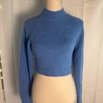 Urban Outfitters  Blue Turtleneck Sweater Medium Photo 5