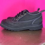 Vintage La Gear Gray Black Canvas Shell Toe Lace Up Low Top Sneaker Size 7.5 Photo 2