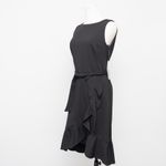 Calvin Klein . Women's Scuba-Crepe Belted Ruffle Mini Dress. New! Photo 10