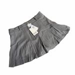 Jason Wu NEW Edit  Gray Pleated Women's Skort Size Large Photo 2