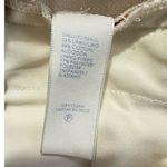 Rebecca Minkoff Molly Pants Women's 6 Cream Striped Linen Wide Leg Trousers RTR Photo 5