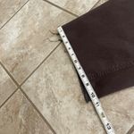 Banana Republic  Womens Wide Leg Crop Pants Size 26/2 Brown Raw Hem Casual Photo 5