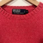Polo Vintage Ralph Lauren Crewneck Sweater Pink Preppycore Photo 5