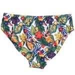 Modcloth NIP Colorful Tropical Print Parrots High Waisted Bikini Bottom Size 1X Photo 4