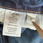 Vervet High Rise Boot Jeans Womens 30 Little Sunshine Dark Wash Stretch Slim Photo 3