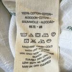 Free People Striped Button Sleeveless Peplum Top Shirt Blouse Cotton Size XS Photo 7