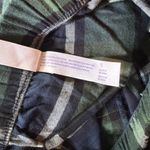 Stars Above Cozy Flannel Pajama Shorts Green Plaid Women’s Size Small NWT Photo 6