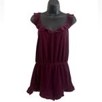 Victoria's Secret Victoria Secret Purple Velvet Romper Size Small Photo 1