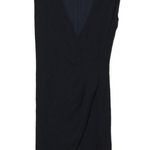 Ralph Lauren  Black Label Sheath Dress Black Stretch Sleeveless Viscose Zip 8 Photo 0