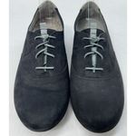 Dansko  Shoes Womens 40 Kimi Oxford Black Leather Lace Up Wedge Heels 4620362400 Photo 2