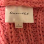 Line and Dot  gorgeous pink sweater cardigan chunky knit open full sleeve nwot Photo 4