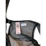 Victoria's Secret Black Lace Mesh Lingerie Bodysuit Women Size Medium | 51-46** Photo 3